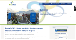 Desktop Screenshot of ecobano.com.co